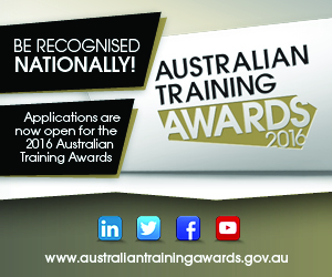 2016 Australian Training Awards Open Now