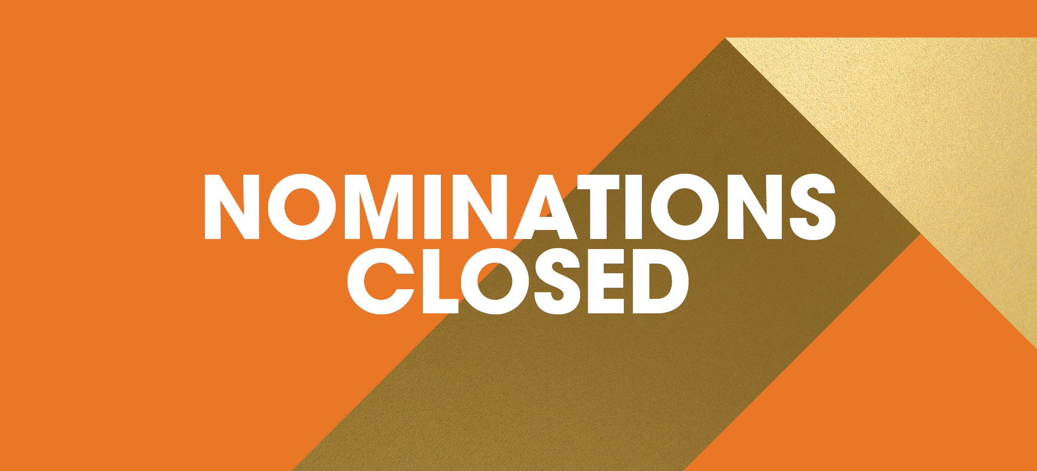 Nominations Closed